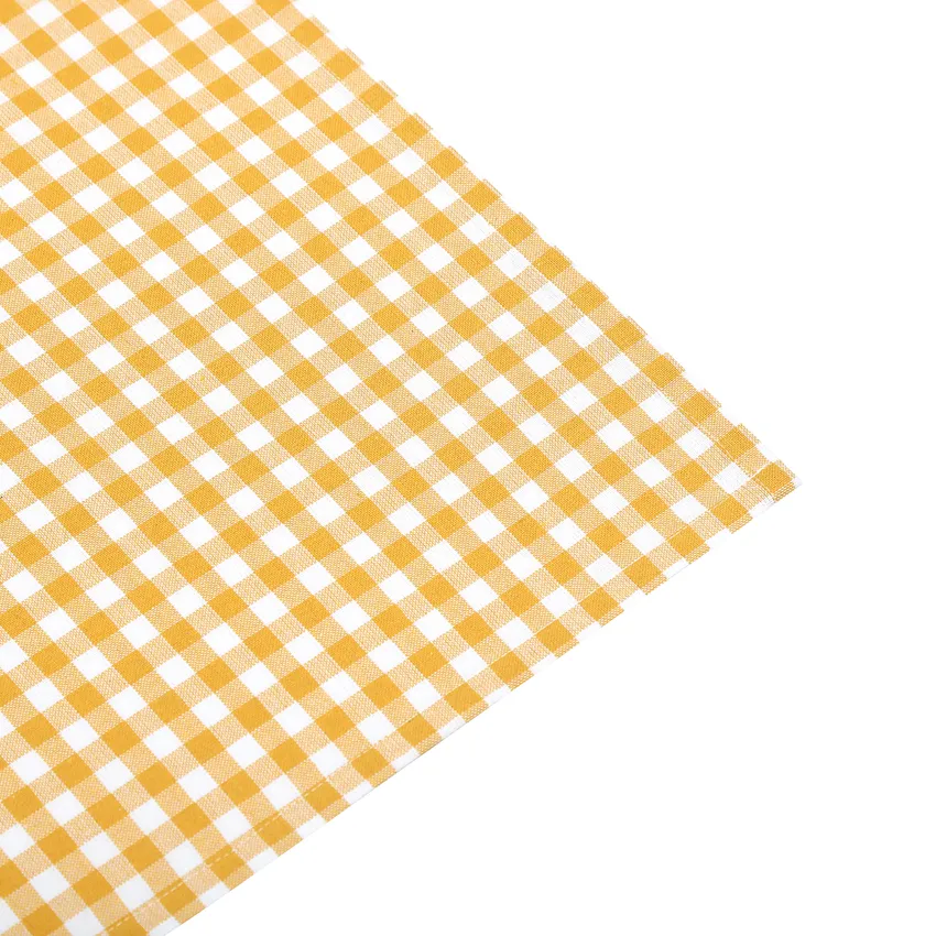 Recycled Tea Towel 2-pack Bella, Yellow/White