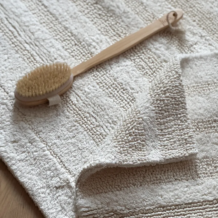 Bath Mat Lucca, Off-White