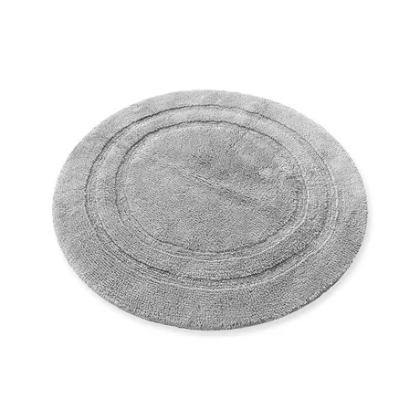 Round Bath Mat Turin, Grey