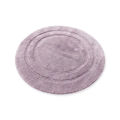 Round Bath Mat Turin, Heather