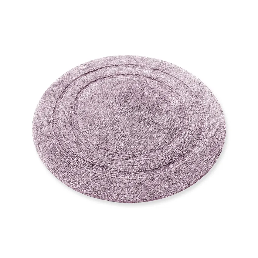 Round Bath Mat Turin, Heather