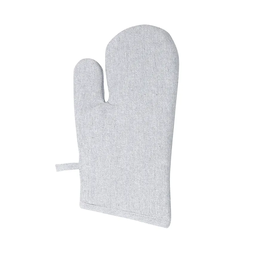 Recycled Oven Mitt Ceasar, Light Grey