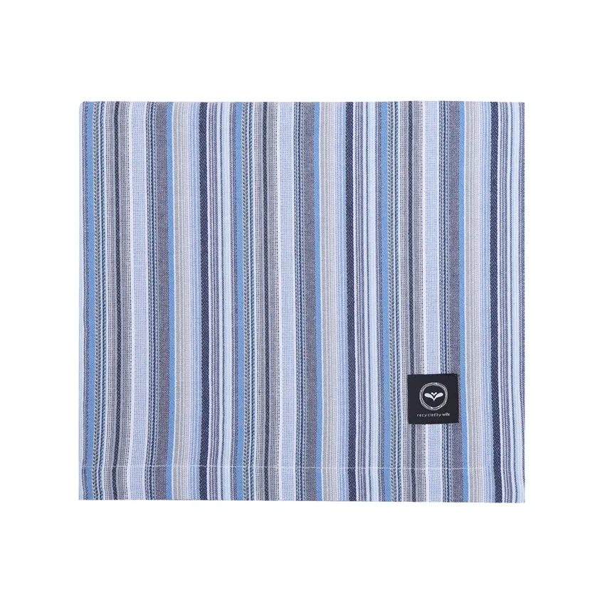 Recycled Tablecloth Goa, Blue