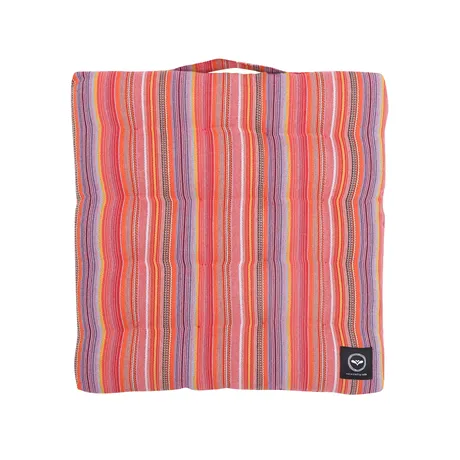 Recycled Chair Pad Goa, Pink
