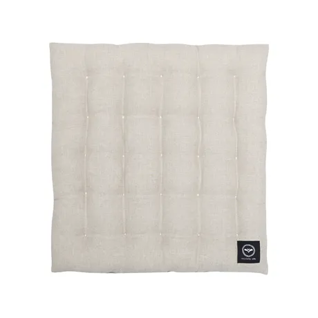 Recycled Chair Pad Vera, Wipeable, Linen
