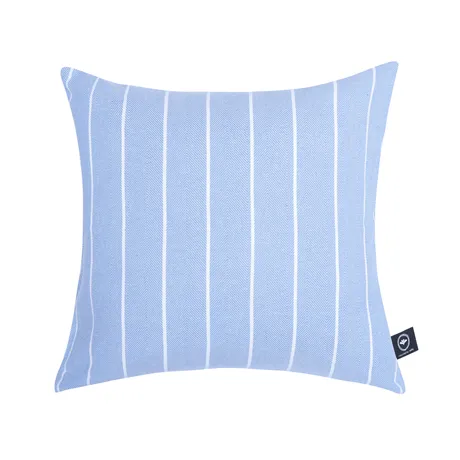 Recycled Cushion Cover Edith, Light Blue