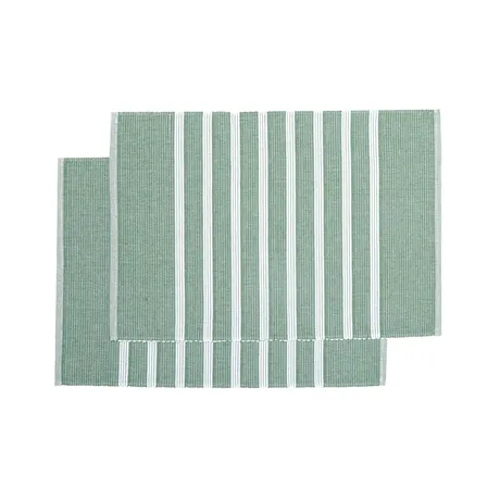 Recycled Placemat 2-pack Sigrid, Green