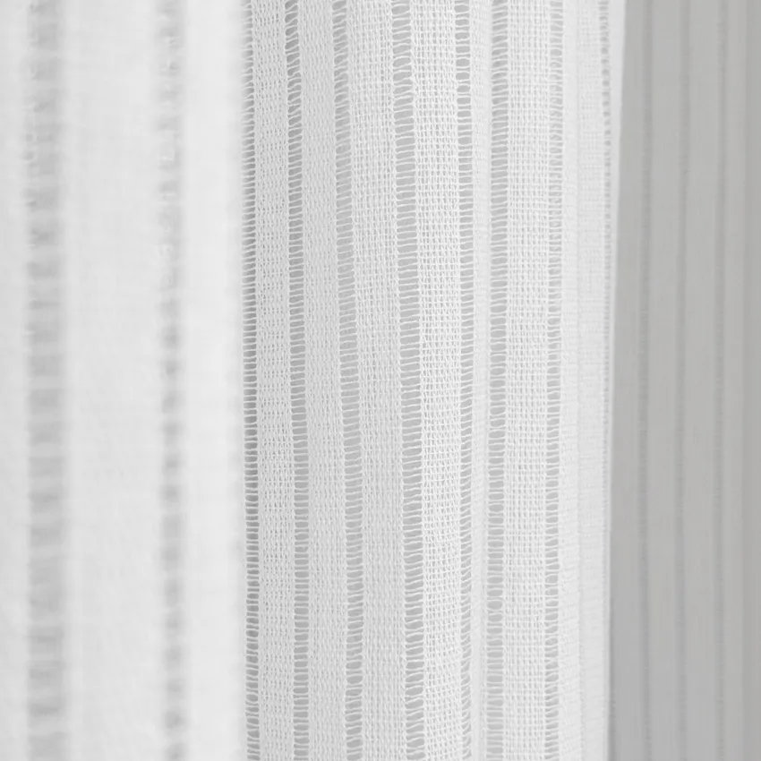 Recycled Curtain Panel 2-pack Märta, White