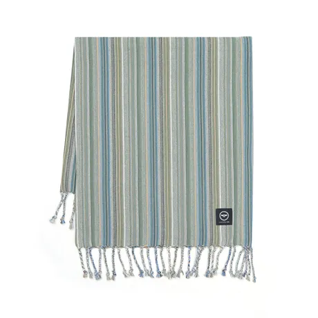 Recycled Bath Sheet Hamam Goa, Green