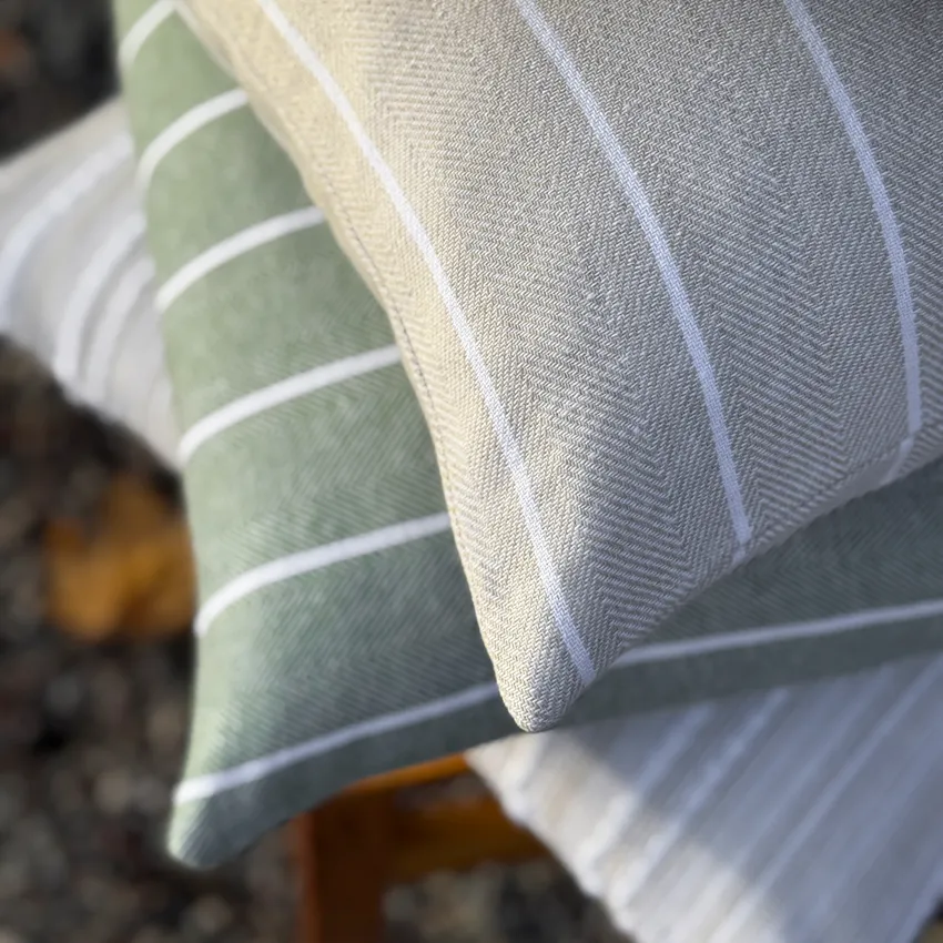 Recycled Cushion Cover Edith, Linen