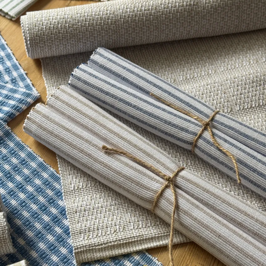 Recycled Placemat 2-pack Tyra, White/Sand