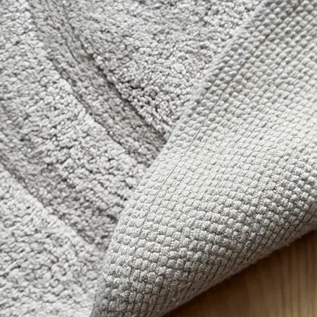 Round Bath Mat Turin, Grey