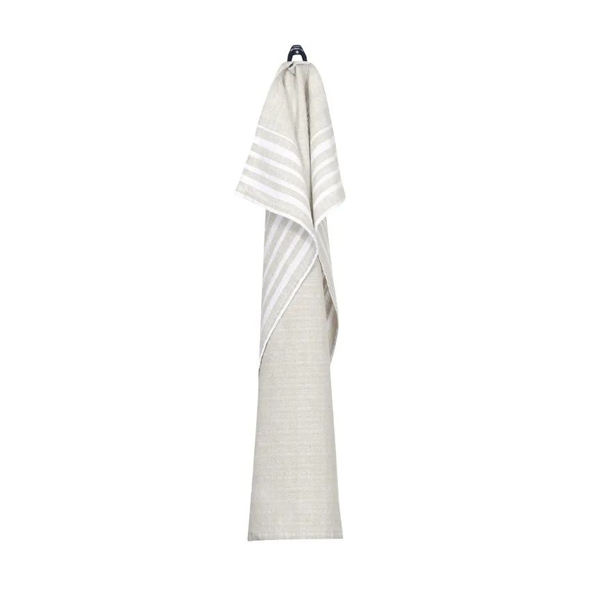 Recycled Tea Towel Charles, Linen/White