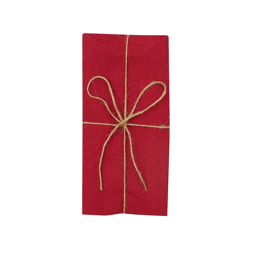 Recycled Napkin 2-pack Emil, Dark Red