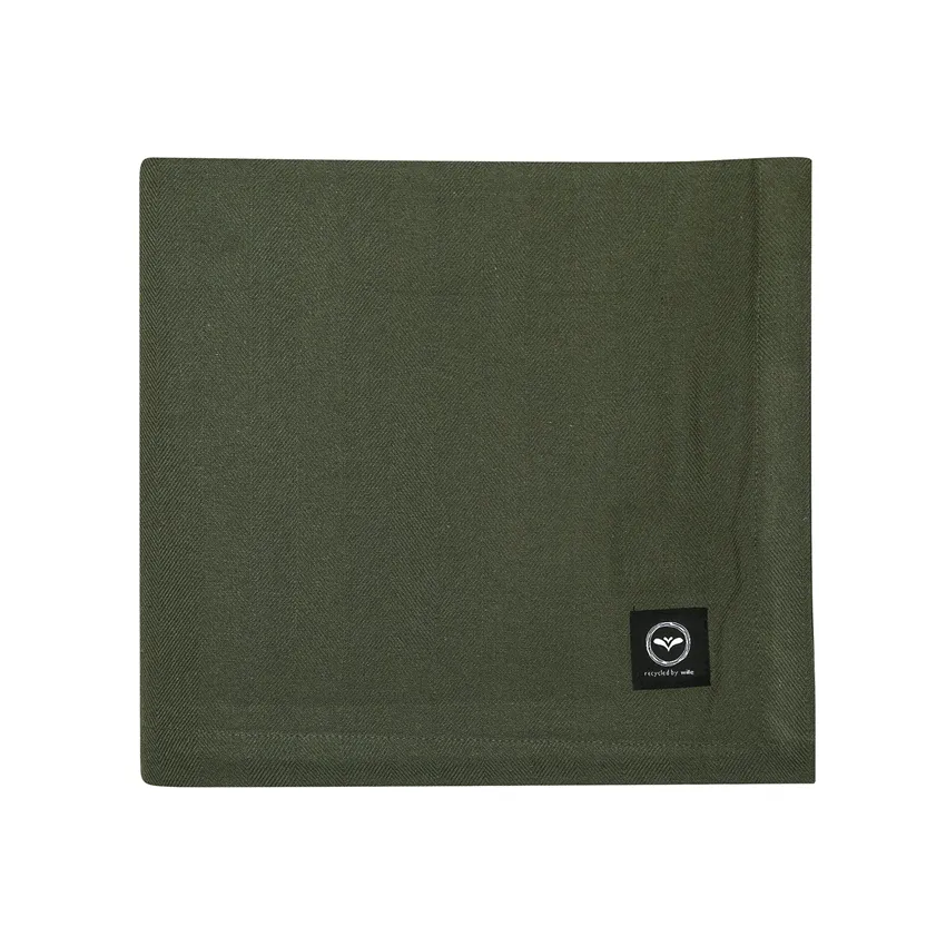 Recycled Tablecloth Emil, Olive Green