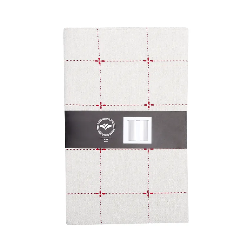 Recycled Curtain Panel 2-pack Mia, Linen