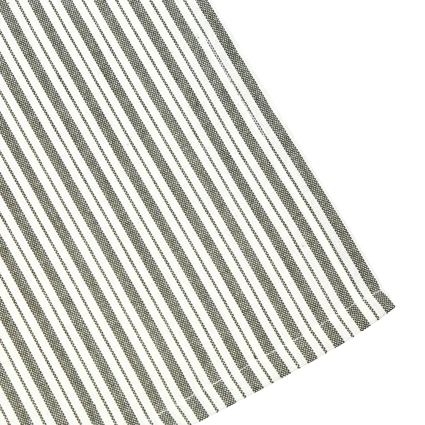 Recycled Wipeable Tablecloth Alf, Olive Green/Beige