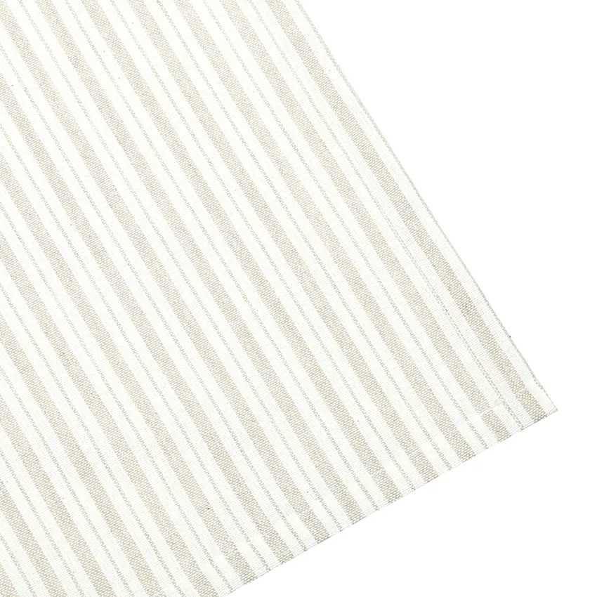 Recycled Wipeable Tablecloth Alf, Linen/Beige
