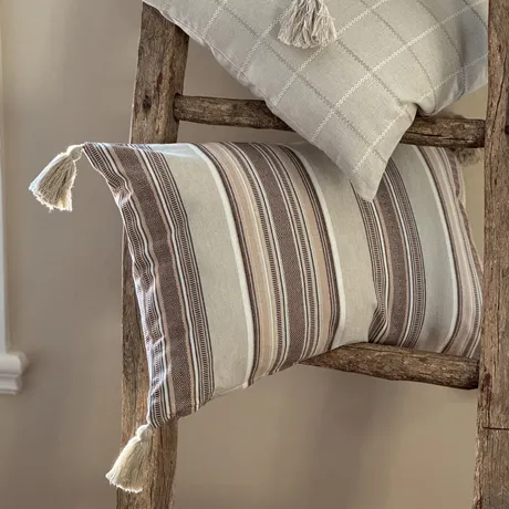 Recycled Cushion Cover Boda, Linen/Sand