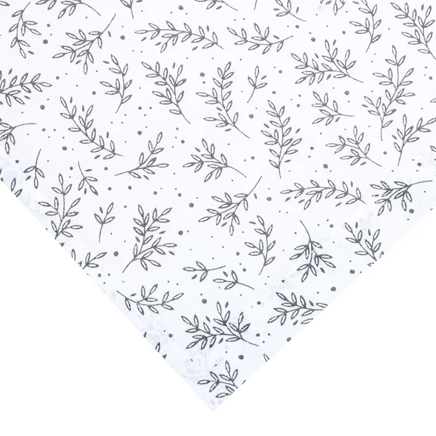 Recycled Apron Flora, White/Dark Grey