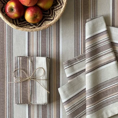 Recycled Tea Towel 2-pack Boda, Linen/Sand