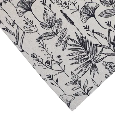 Recycled Apron Ralf, Linen/Black