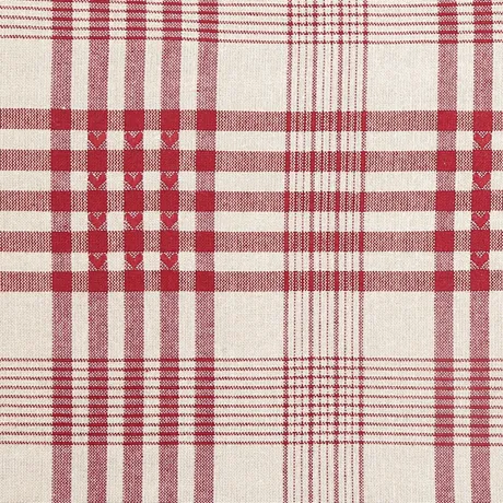 Recycled Fabric Mimmi, Linen/Dark Red