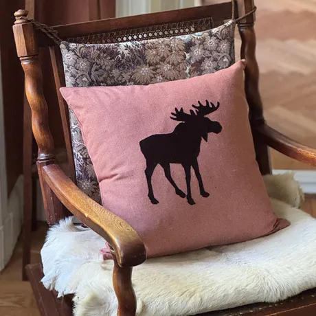 Recycled Cushion Cover Helge, Rust