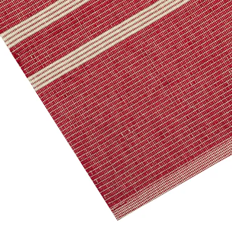 Recycled Placemat 2-pack Sigrid, Dark Red/Linen