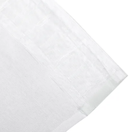 Recycled Curtain Valance Linn, White