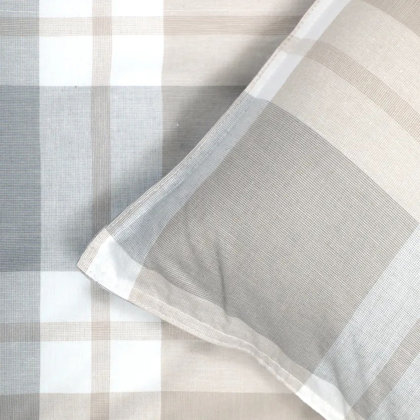 Duvet Cover Set 2-parts Algot, Sand/Grey