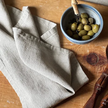 Tea Towel Leo, Linen