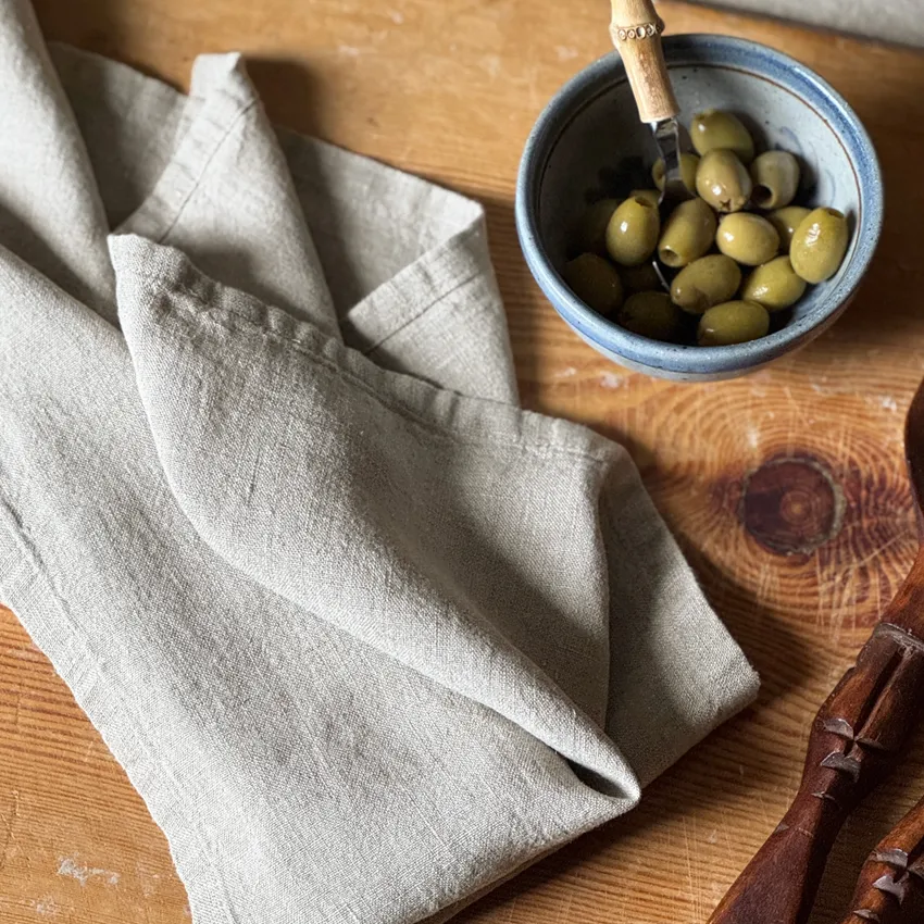 Tea Towel Leo, Linen