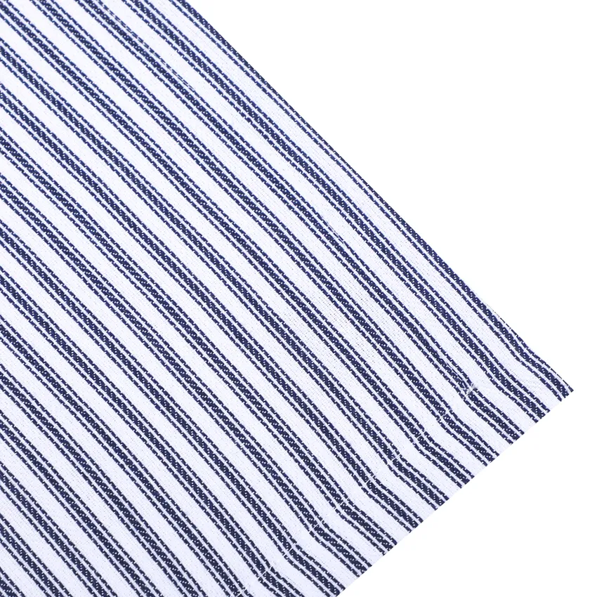 Recycled Napkin 2-pack Lina, Navy Blue/White