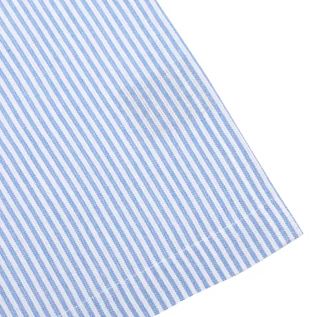 Recycled Apron Bosse, Light Blue/White