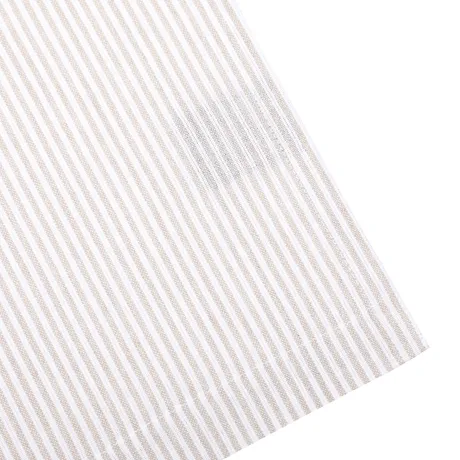 Recycled Apron Bosse, Linen/White