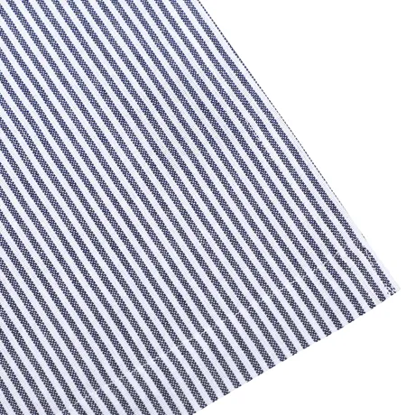 Recycled Apron Bosse, Navy Blue/White