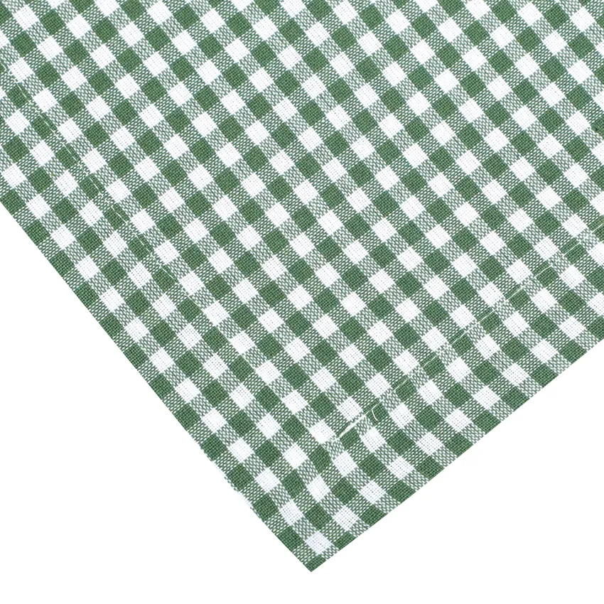 Recycled Tablecloth Madicken, Green/White