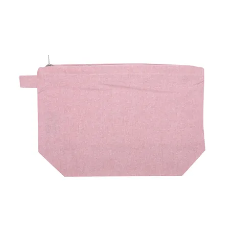 Recycled Toiletry Bag Elin, Light Pink/White