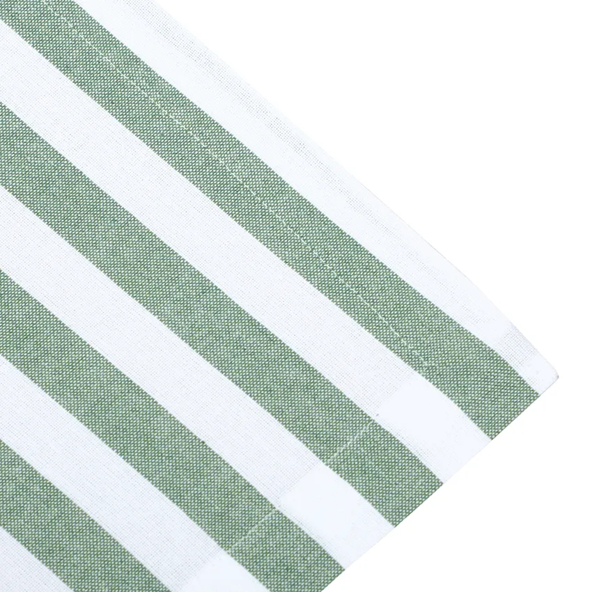 Recycled Tablecloth Pelle, Green/White