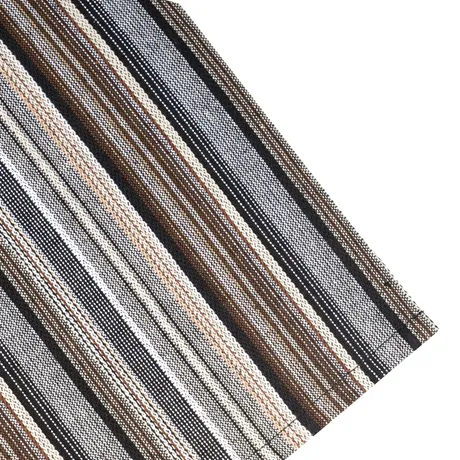 Recycled Tea Towel Recycling Goa, 2-assorted, Black Multi