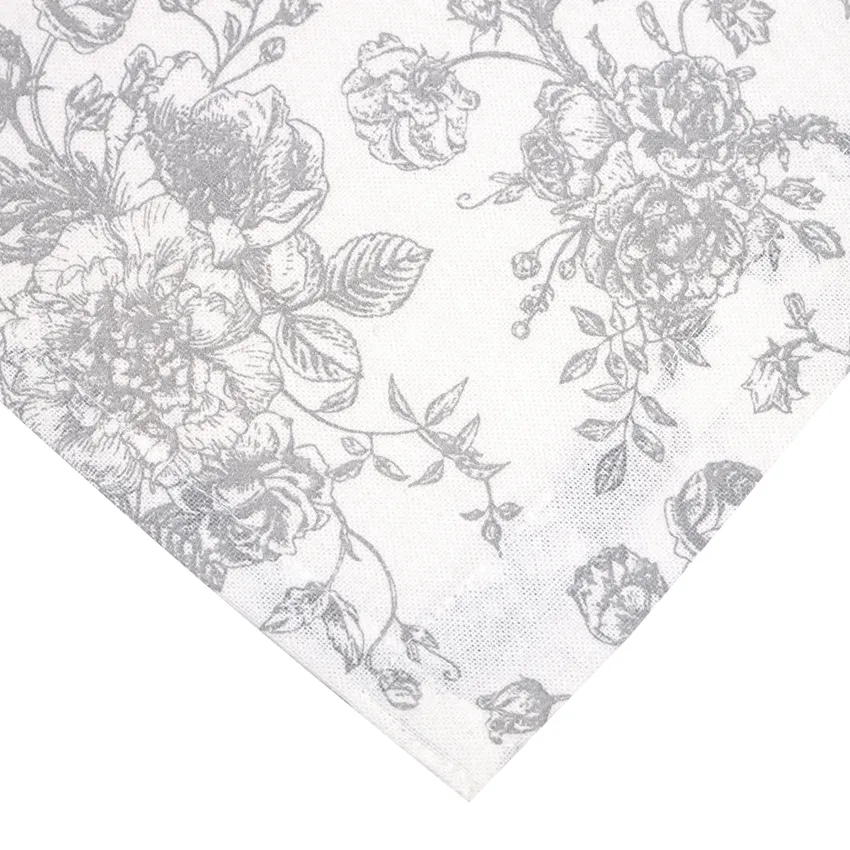 Recycled Apron Juni, White/Light Grey