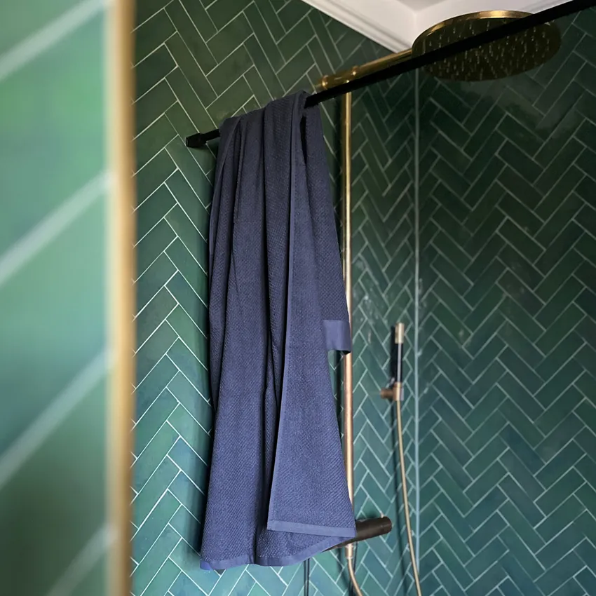 Towel Saltö, Indigo Blue