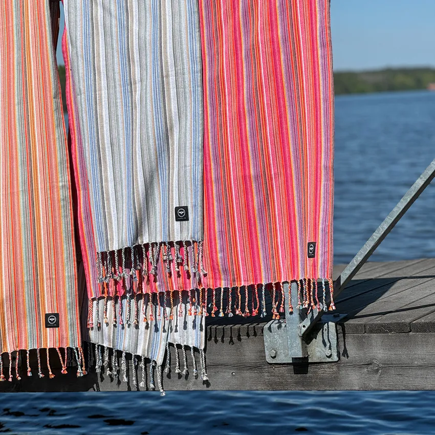 Recycled Hamam Towels Goa, Sand