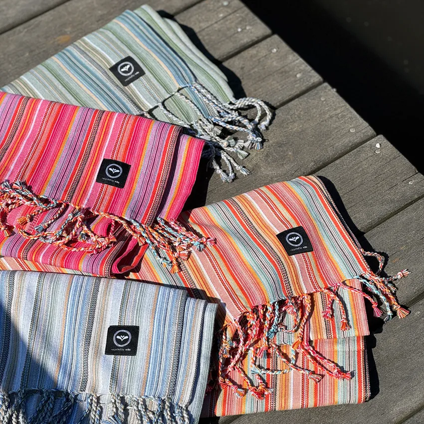 Recycled Hamam Towels Goa, Sand