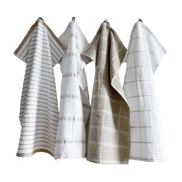 Towel Visby, 4th grade, Sand/White