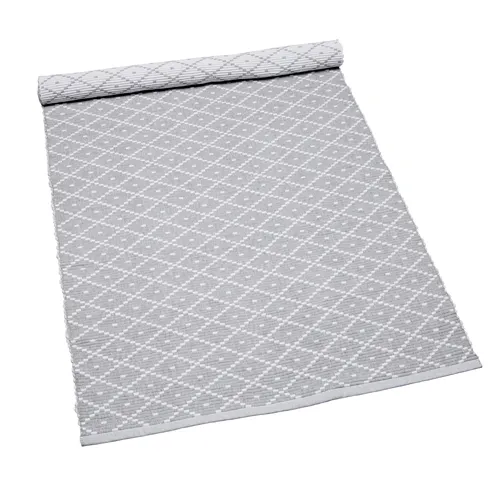 Recycled Rips Rug Ella, Grey/White