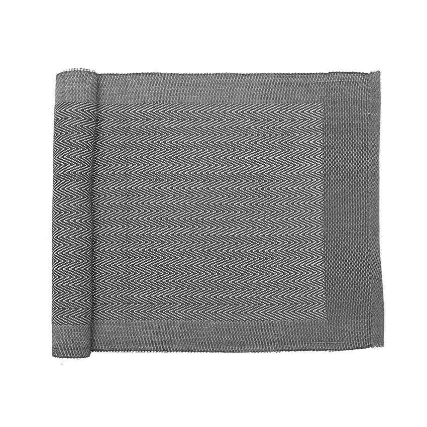 Recycled Table Runners Agnes, Dark Grey/Grey