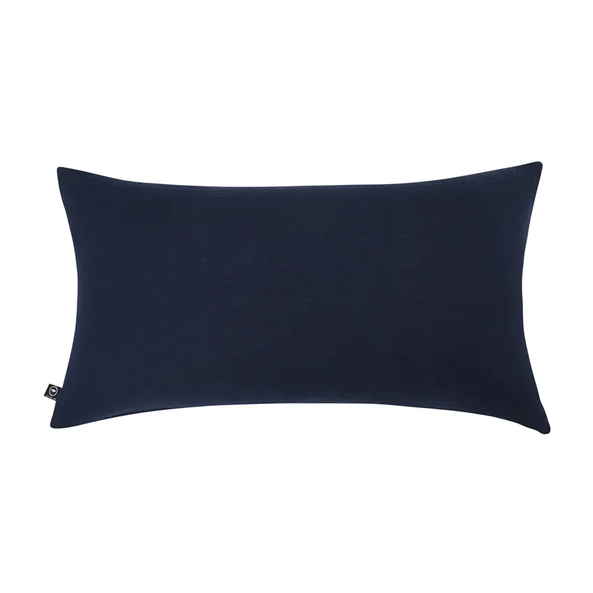 Recycled Cushion Covers Gunnar, Navy Blue