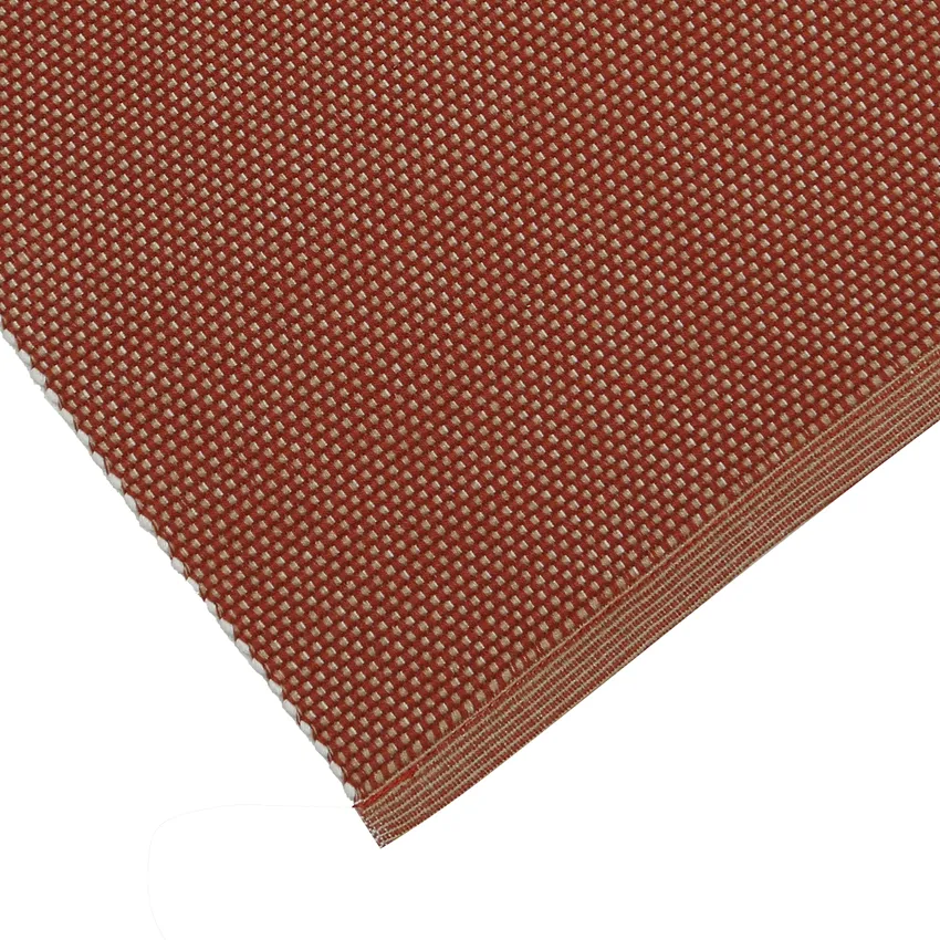 Recycled Table Runners Kalle, Rust/Beige